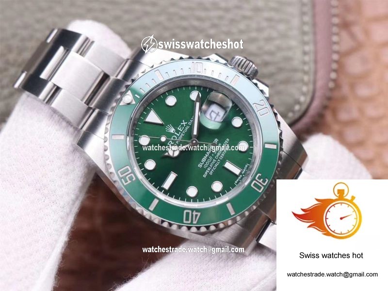Rolex Submariner 116610LV-97200 Noob Factory V11 Green Dial 2