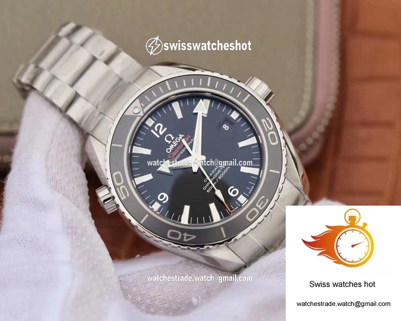 Omega Seamaster 232.30.42.21.01.001 Planet Ocean 600M VS Factory Black Dial 2