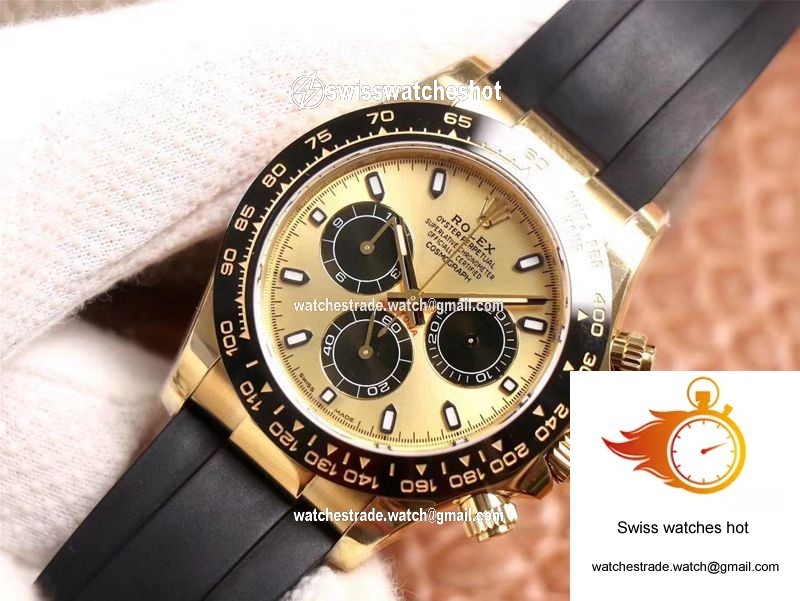 Rolex Daytona M116518LN-0048 Noob Factory Champagne Dial 4130 Movement 2