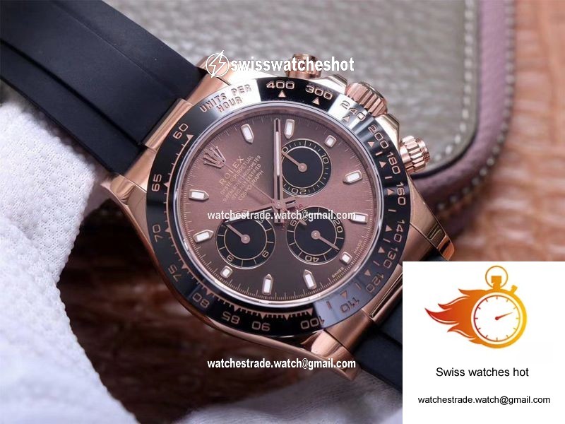 Rolex Daytona M116515LN-0041 Noob Factory Chocolate Dial 4130 Movement 2