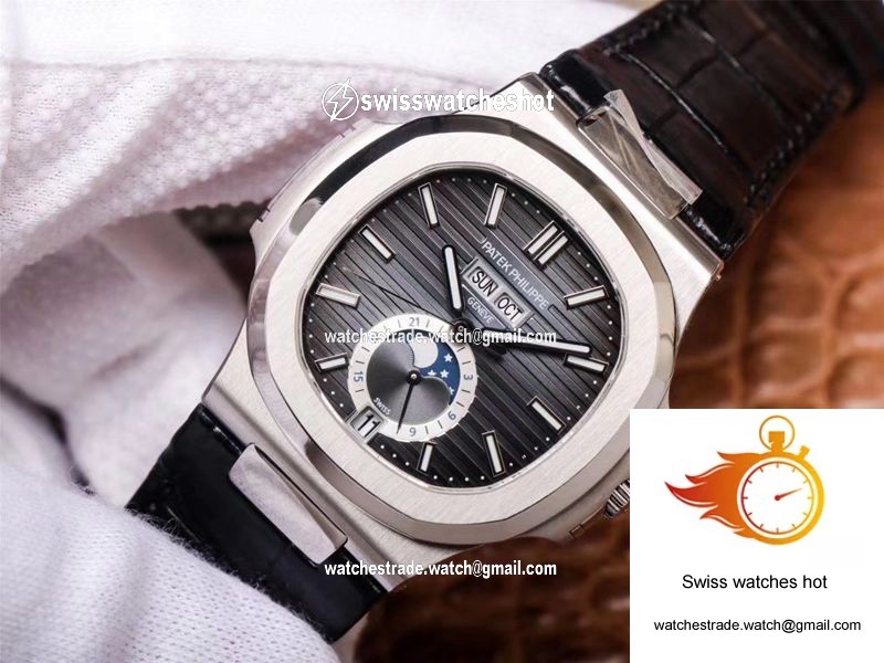 PF Factory Patek Philippe Nautilus 5726A-001 Moonphase Gray Dial 2