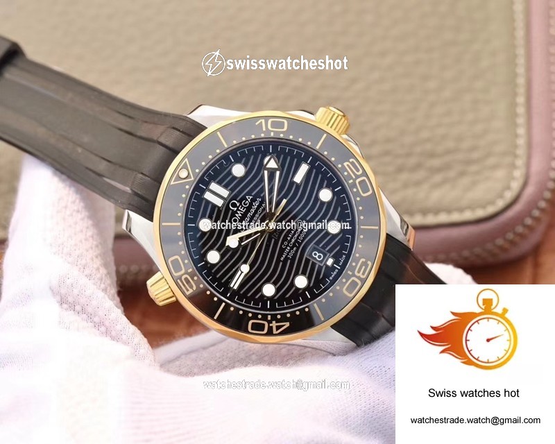 Omega Seamaster Diver 300M 210.22.42.20.01.001 VS Factory Black Dial 2