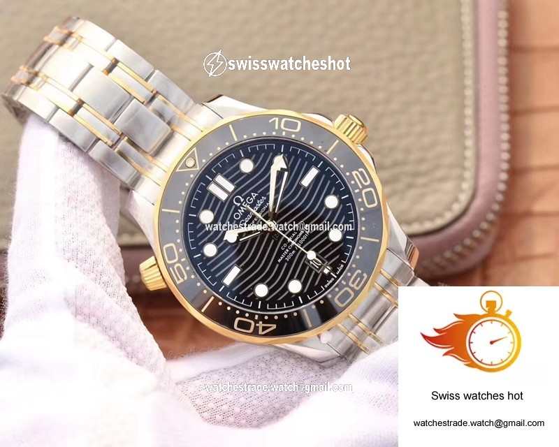Omega Seamaster Diver 300M 210.20.42.20.01.002 VS Factory Black Dial 2