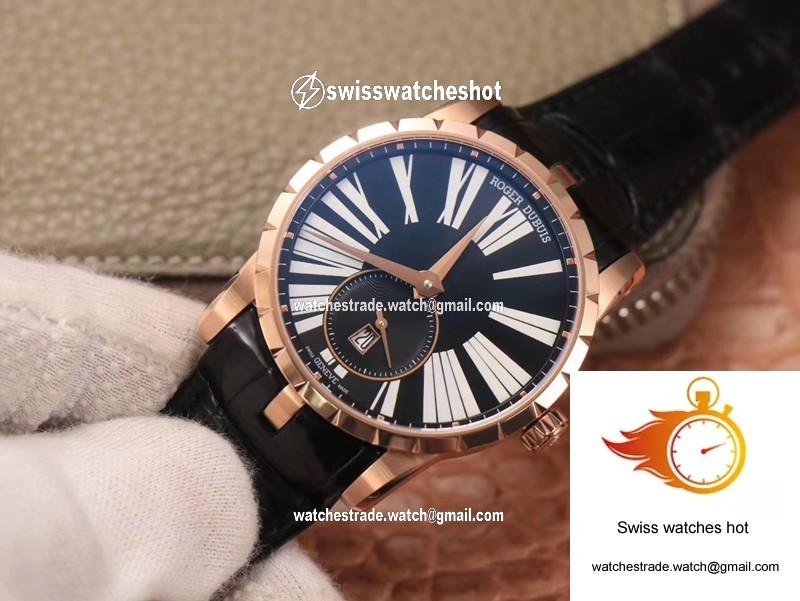 Roger Dubuis Excalibur DBEX0537 PF Factory Black Dial 2