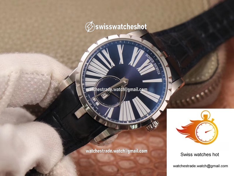 Roger Dubuis Excalibur DBEX0535 PF Factory Blue Dial 2