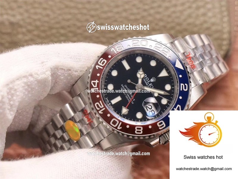 Rolex GMT Master II 126710BLRO-0001 Noob Factory Black Dial 2