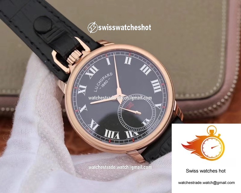 Chopard L.U.C 161923-1001 Louis Ulysse Black Dial 2