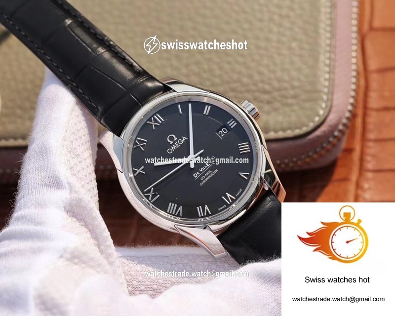 Omega De Ville 431.13.41.21.01.001 VS Factory Black Dial 2