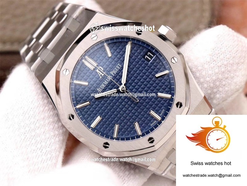 Audemars Piguet Royal Oak 15500ST.OO.1220ST.01 ZF Factory Blue Dial 2