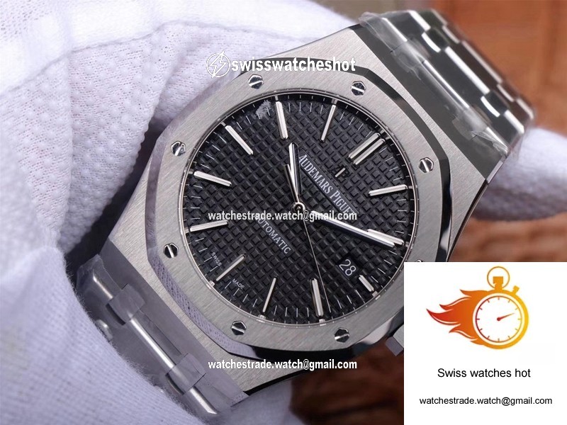 Audemars Piguet Royal Oak 15400ST.OO.1220ST.01 ZF Factory Black Dial 2