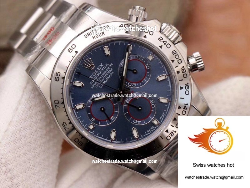 Rolex Daytona Cosmograph 116509-78599 Noob Factory Blue Dial 2