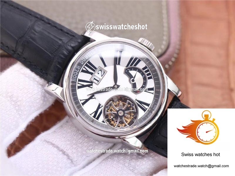 JB Factory Roger Dubuis Hommage Flying Tourbillon RDDBHO0568 Black 2