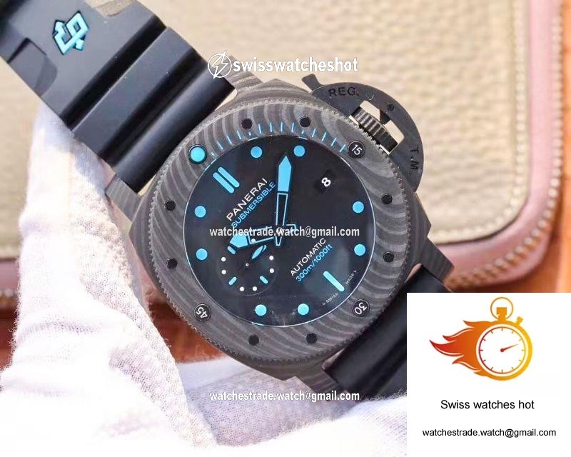 VS Factory Panerai Submersible Carbotech 47MM PAM01616 2