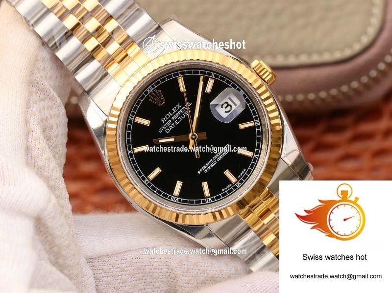 Rolex Datejust 126233 36mm AR Factory Black Dial 2