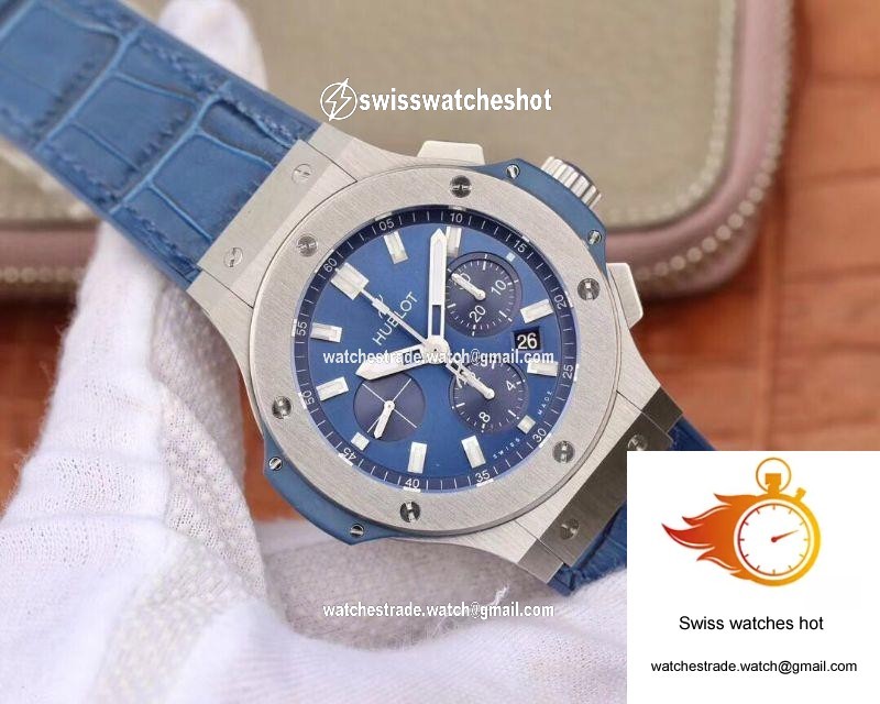 Hublot Big Bang Classic Fusion Chronograph 44mm 301.SX.7170.LR V6 Factory Blue Dial 2