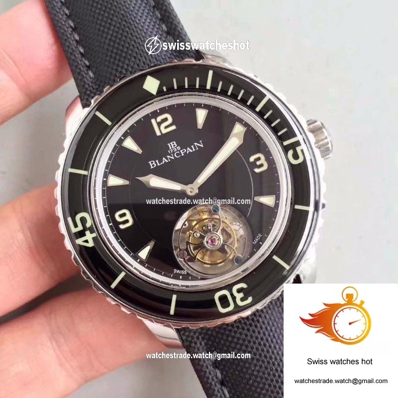 Blancpain Fifty Fathoms Tourbillon JB Factory Black Dial 2