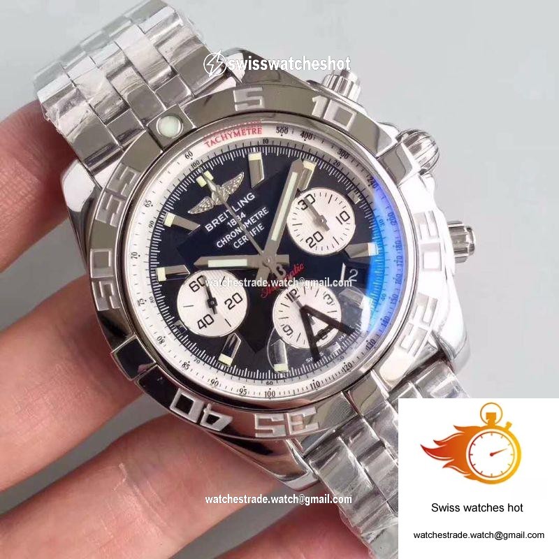 Breitling Chronomat 44MM AB011012/B967/375A GF Factory Dark Blue Dial 2
