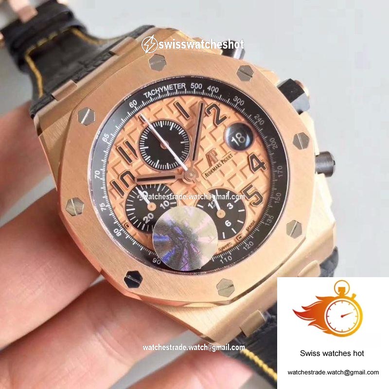 Audemars Piguet Royal Oak Offshore 26470OR.OO.A002CR.01 JF Factory V2 Gold Dial 2