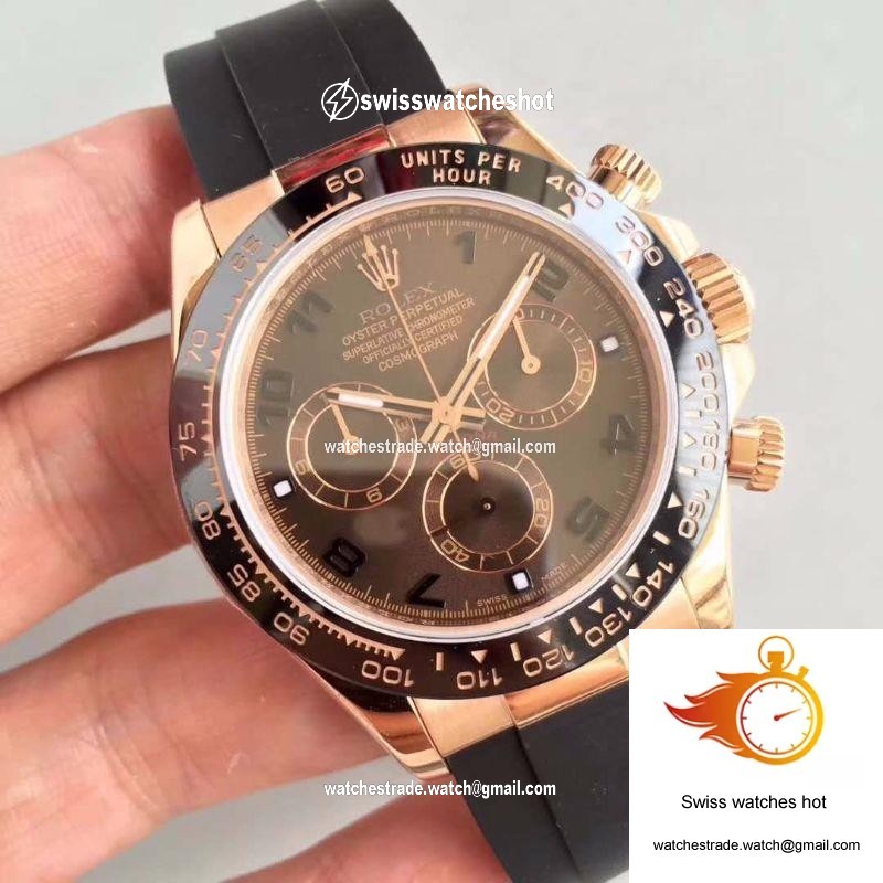 Rolex Daytona Cosmograph 116515LN Noob Factory Chocolate Dial 2