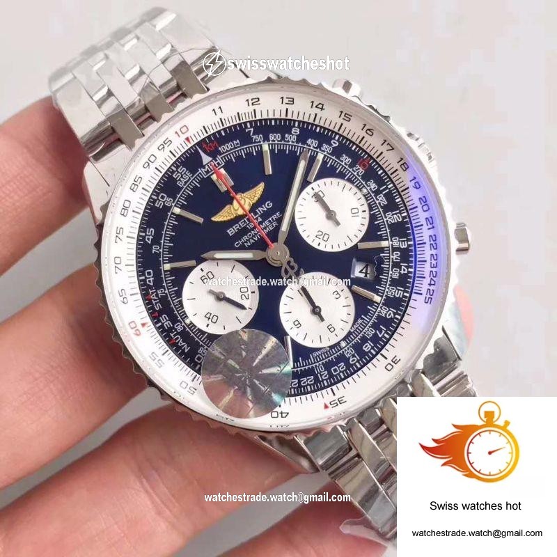 Breitling Navitimer 01 AB012012/BB01/447A JF Factory Blue Dial 2