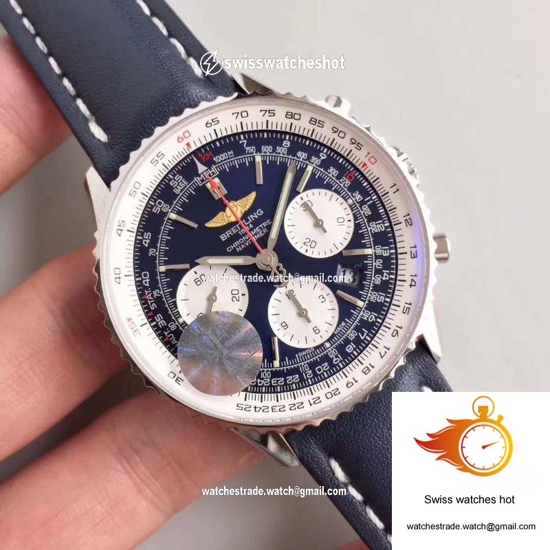 Breitling Navitimer 01 AB012012/BB01/437X/A20BA.1 JF Factory Blue Dial 2