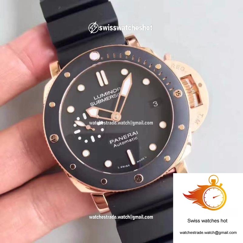 Panerai Luminor Submersible PAM684 XF Factory Black Dial 2