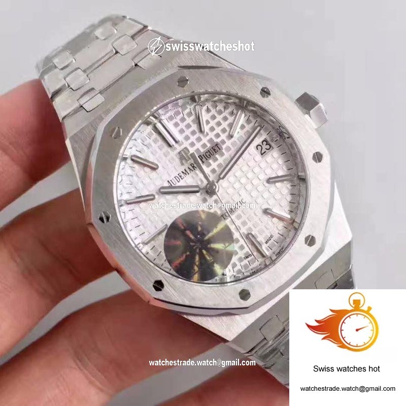 Audemars Piguet Royal Oak 15400 Silver Dial JF Factory V5 2