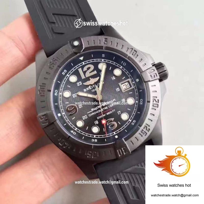 Breitling Superocean Steelfish A17390 GF Factory Black Dial 2