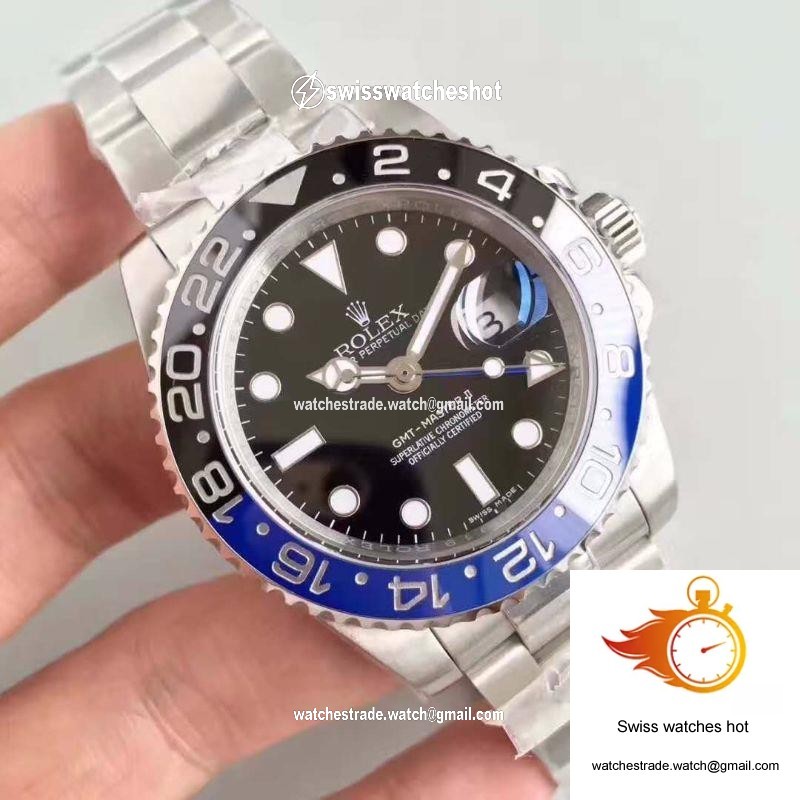 Rolex GMT Master II 116710BLNR Noob Factory V8 Black Dial 2