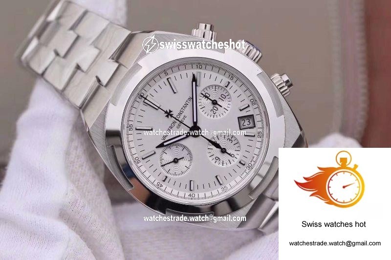 Vacheron Constantin Overseas Chronograph 5500V/110A-B075 8F Factory Silver Dial 2