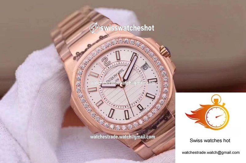 Patek Philippe Nautilus Ladies 7010/1R-011 Silver Dial 2