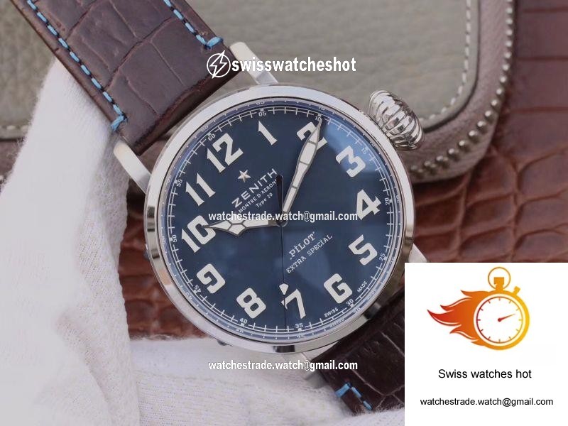 Zenith Pilot Type 20 Extra Special 03.2430.3000.21.C738 XF Factory Blue Dial 2