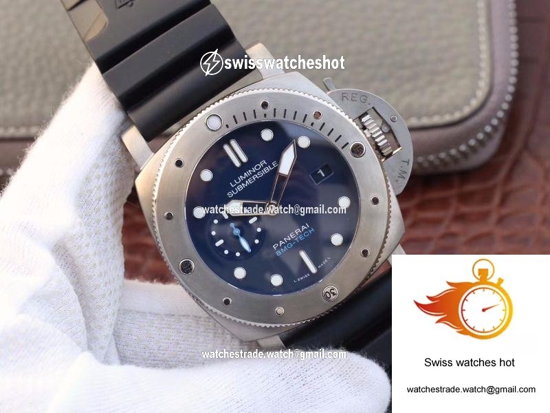 Panerai Luminor Submersible 1950 BMG-TECH 3 Days Automatic PAM 692 XF Factory Blue Dial 2