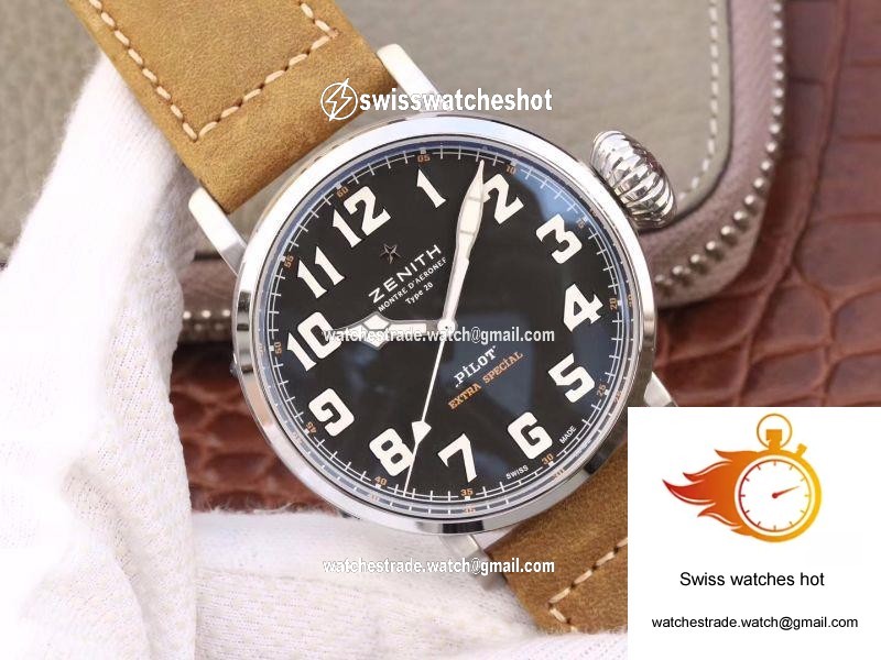 Zenith Pilot Type 20 Extra Special 03.2430.3000.21.C738 XF Factory Black Dial 2