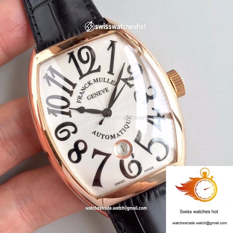 Franck Muller Casablanca Date 8880 C DT GF Factory V2 Silver Dial 2