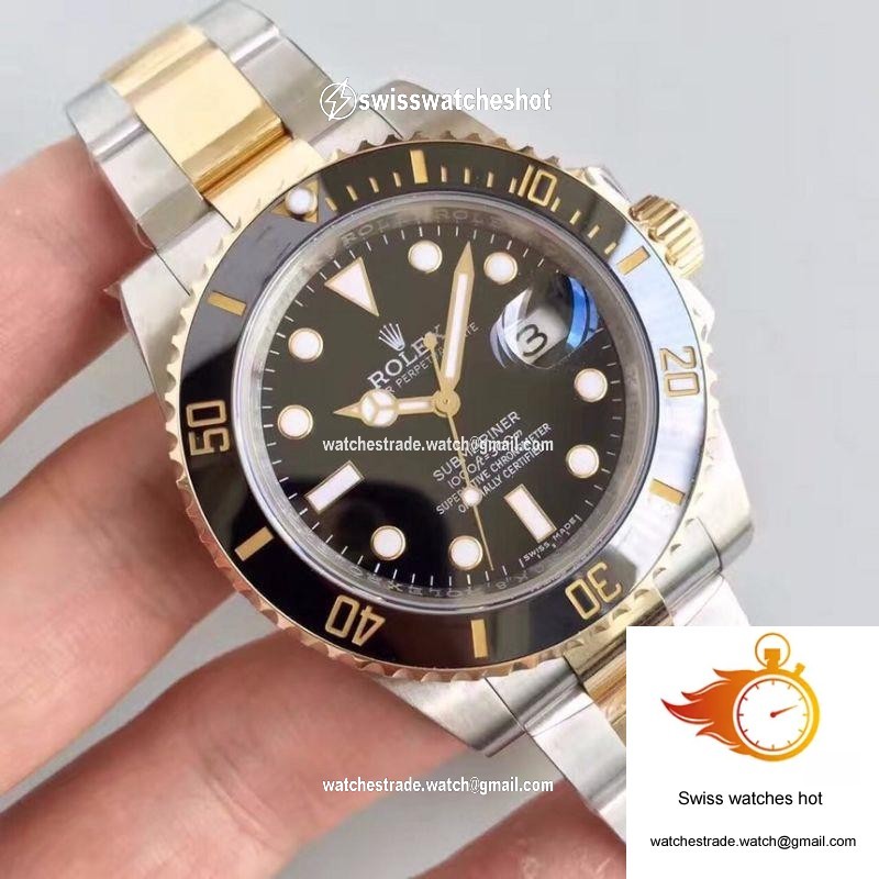 Rolex Submariner Date 116613LN Noob Factory V8 Black Dial 2