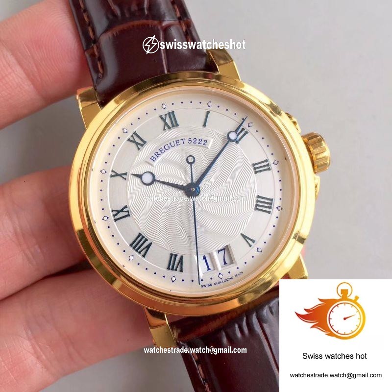 Breguet Marine Big Date 5817 5817BA/12/9V8 Silver Dial HG Factory 2