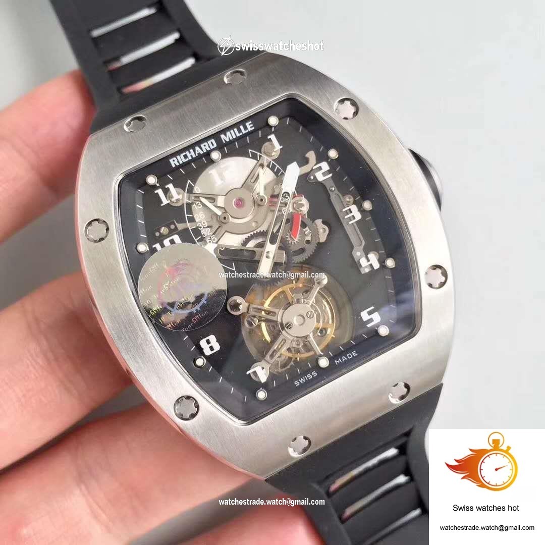 Richard Mille RM001 Tourbillon JB Factory Black Dial 2