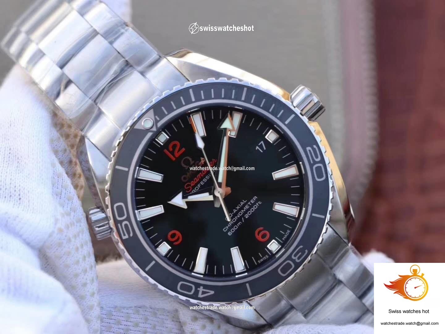 Omega Seamaster Planet Ocean 600M 45.5MM 232.30.46.21.01.003 MKS Factory Black Dial 2