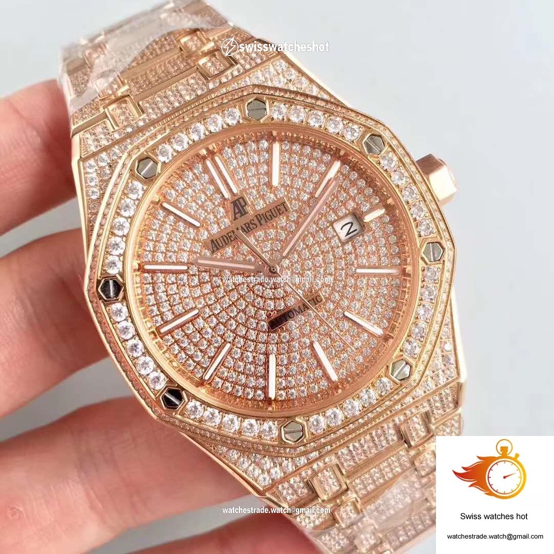 Audemars Piguet Royal Oak Diamond Dial 2