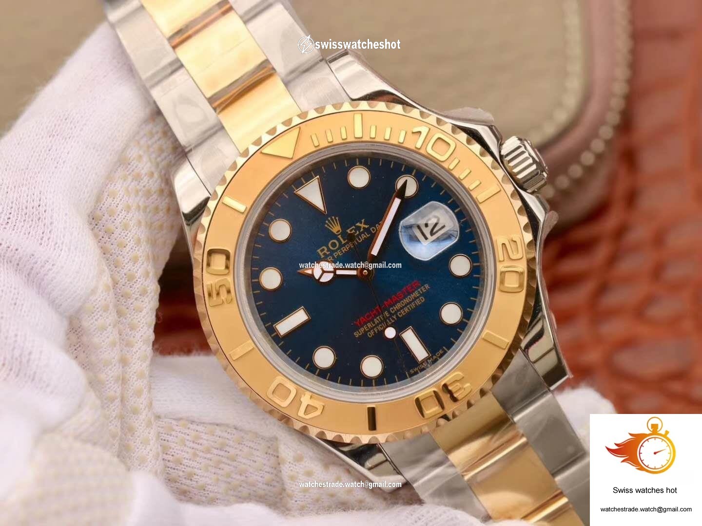 Rolex Yacht Master 116623 Blue Dial 2
