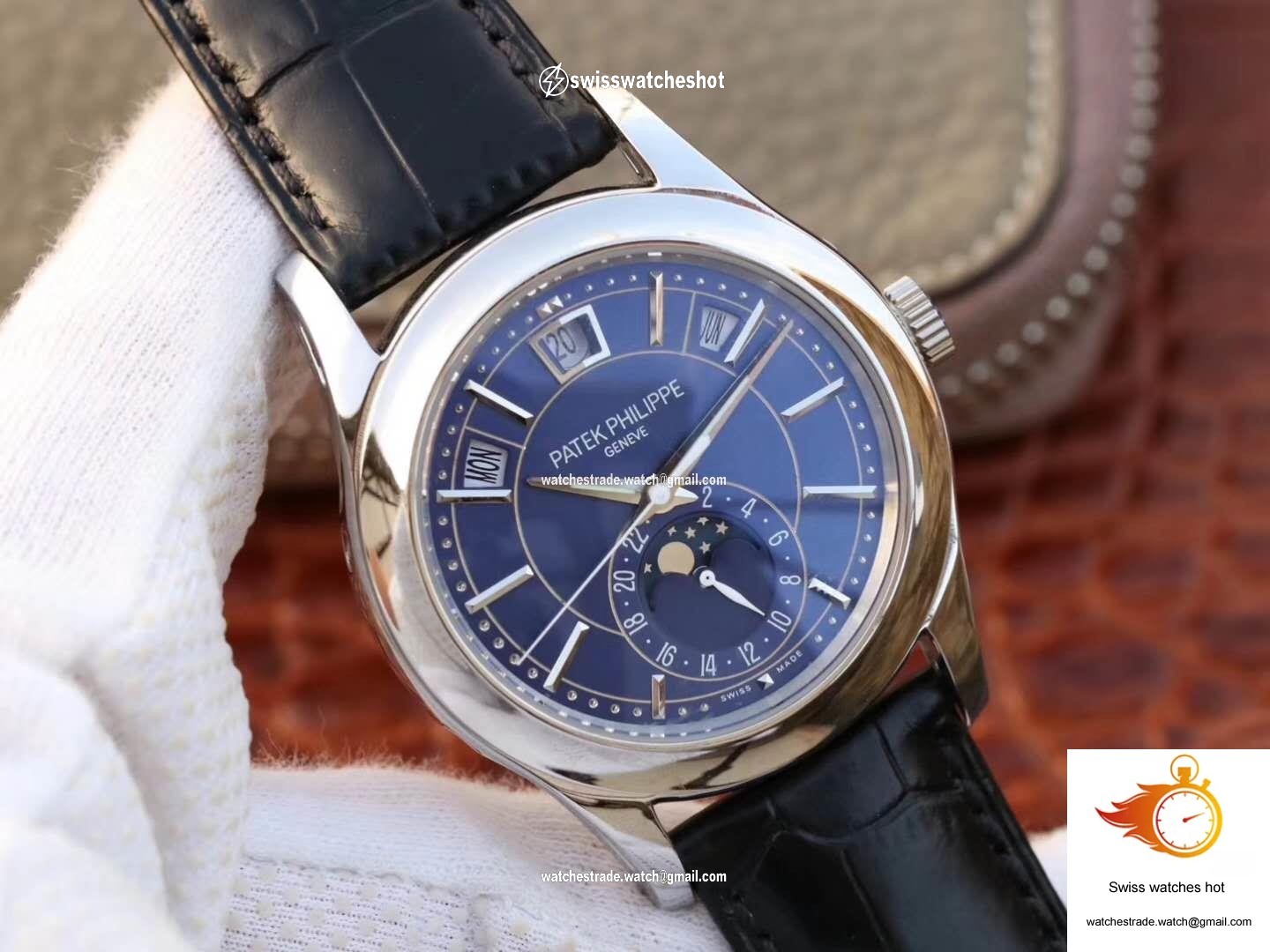 Patek Philippe Annual Calendar 5205G-013 Blue Dial 2