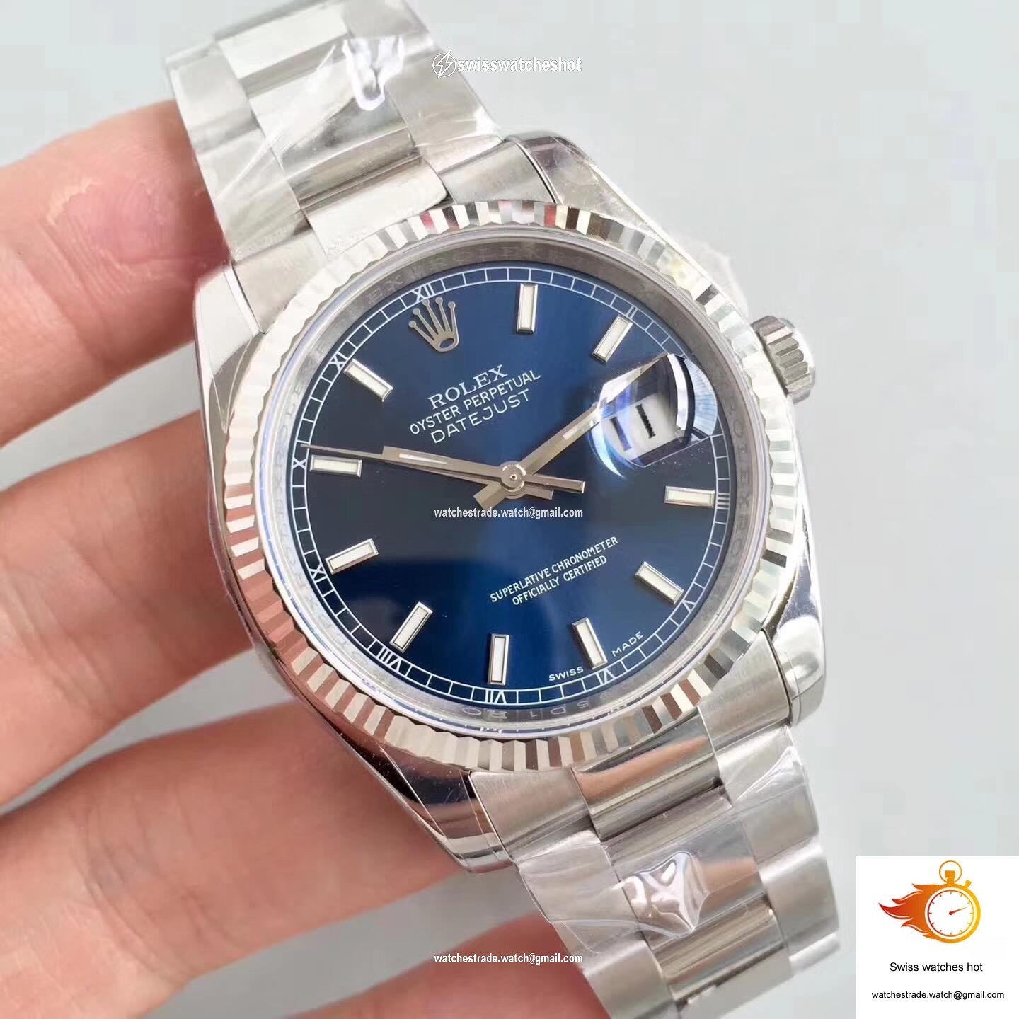 Rolex Datejust 116234 36mm AR Factory V2 Blue Dial 2