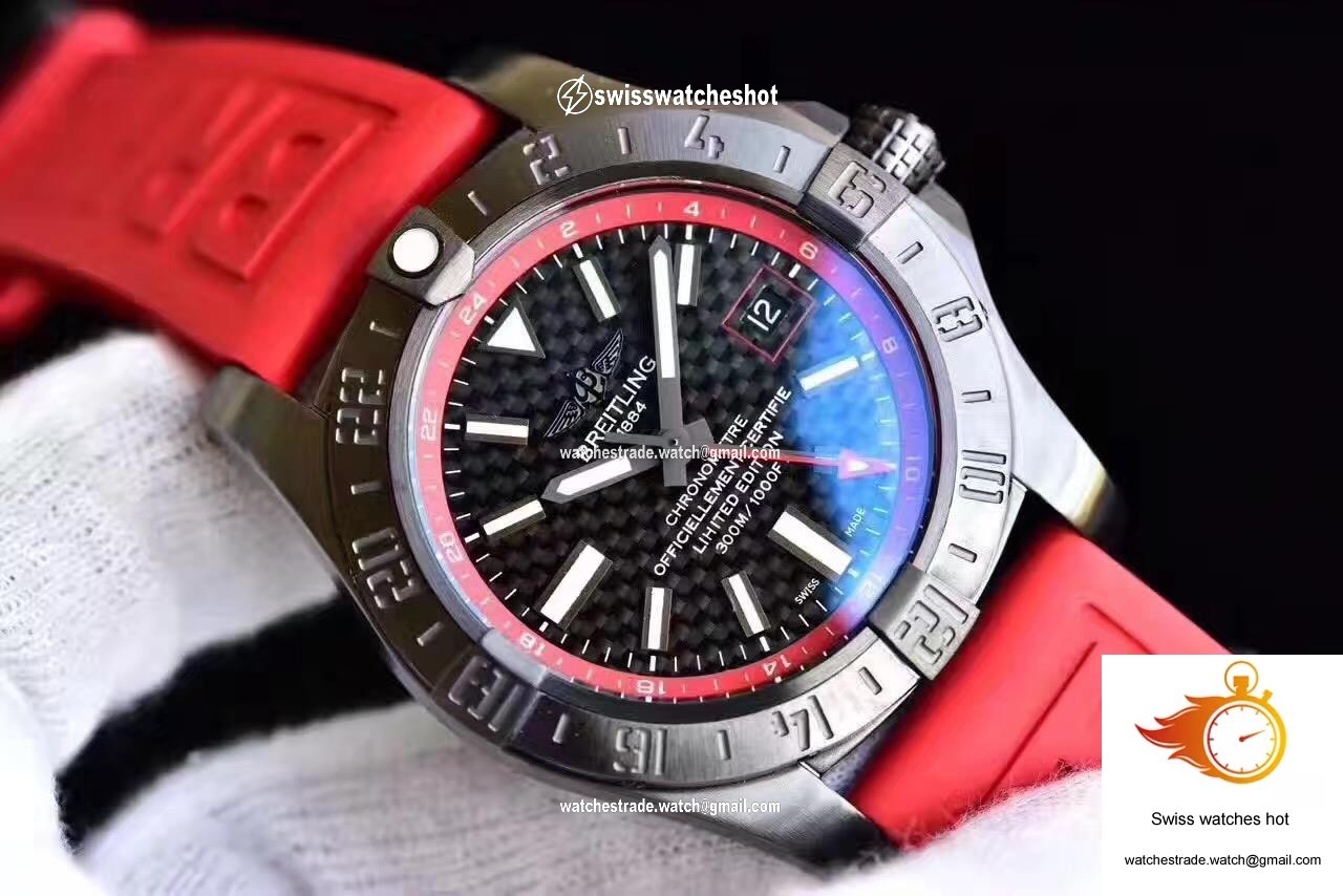 Breitling Avenger II GMT A3239011/BC35/433X/A20BA.1 GF Factory Black Dial 2