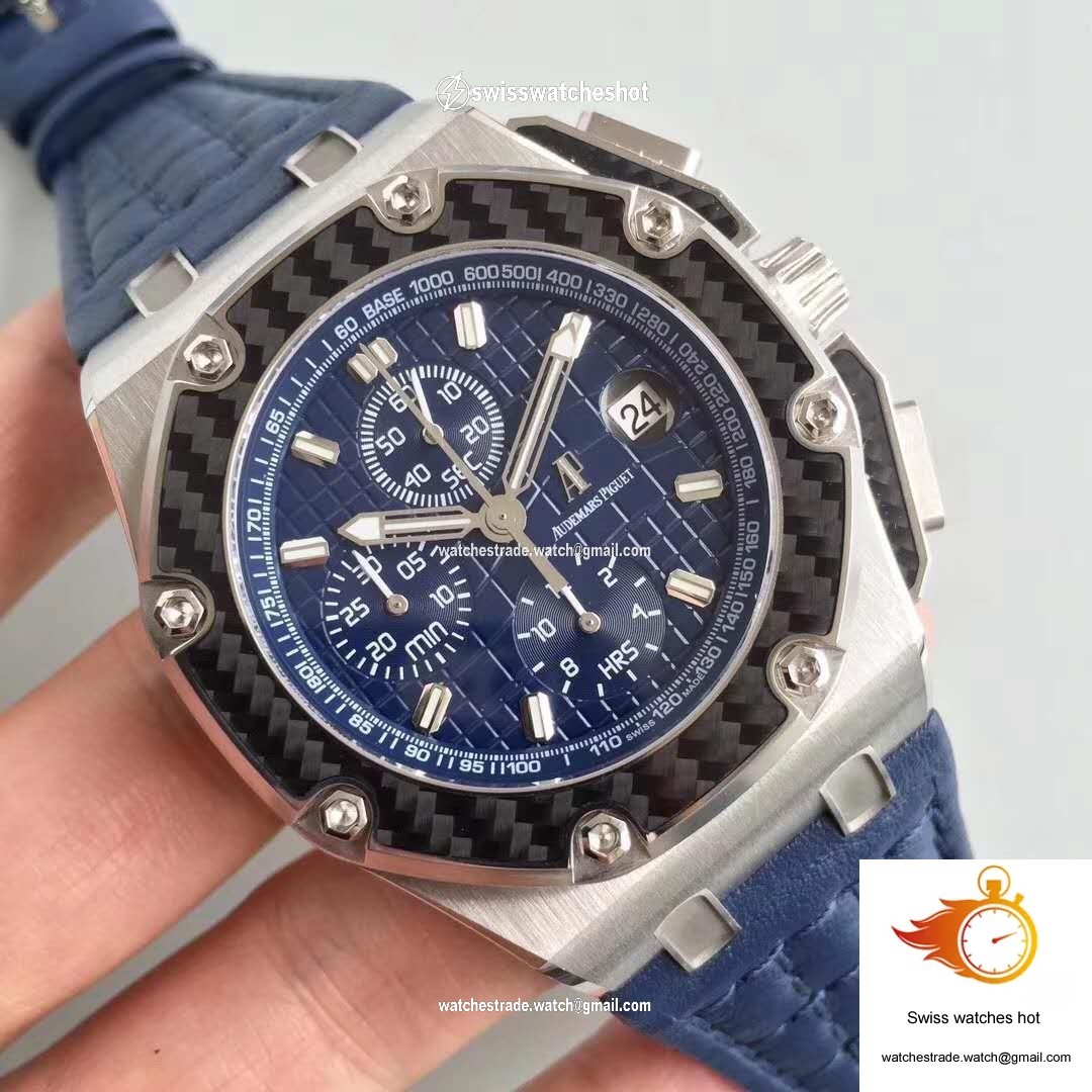 Audemars Piguet Royal Oak Offshore Juan Pablo Montoya 26030PO.OO.D001IN.01 JF Factory V2 Blue Dial 2