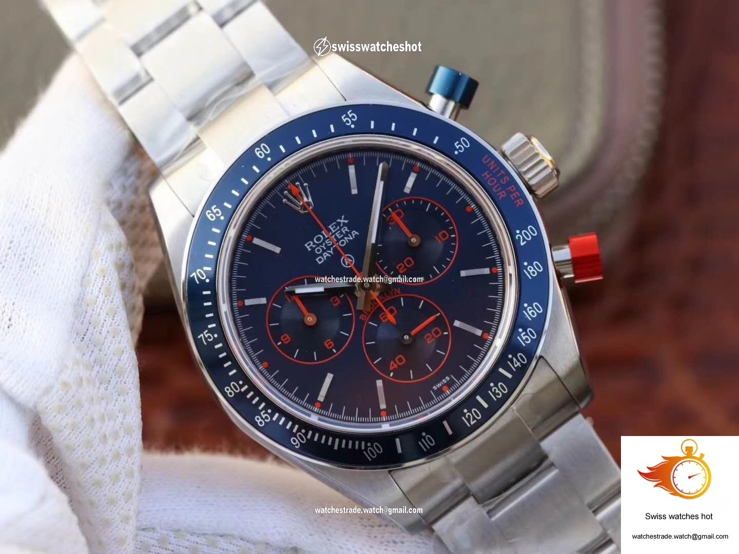 Rolex Daytona Cosmograph BP Factory Blue Dial 2
