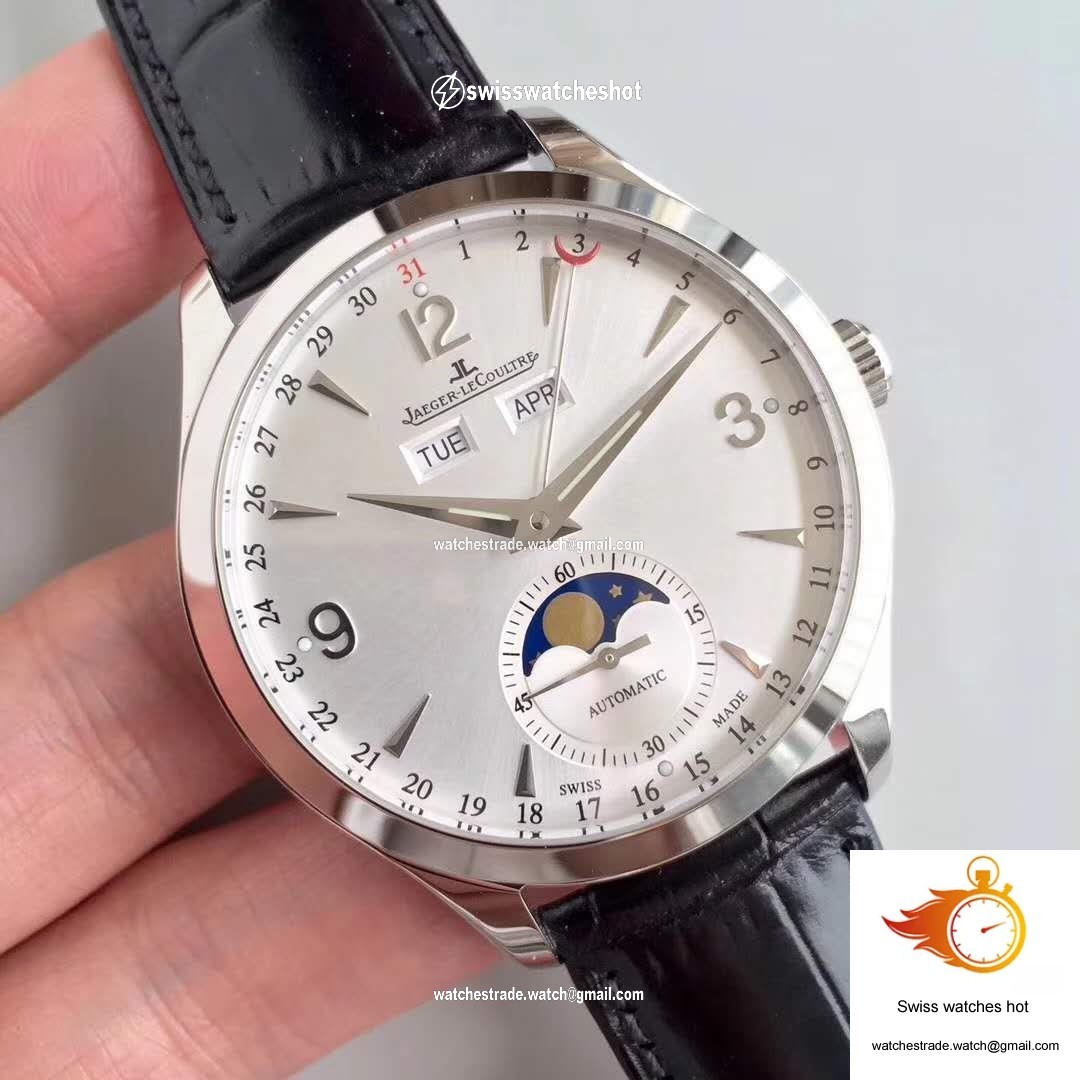 Jaeger-LeCoultre Master Calendar 1558420 OM Factory Silver Dial 39mm 2