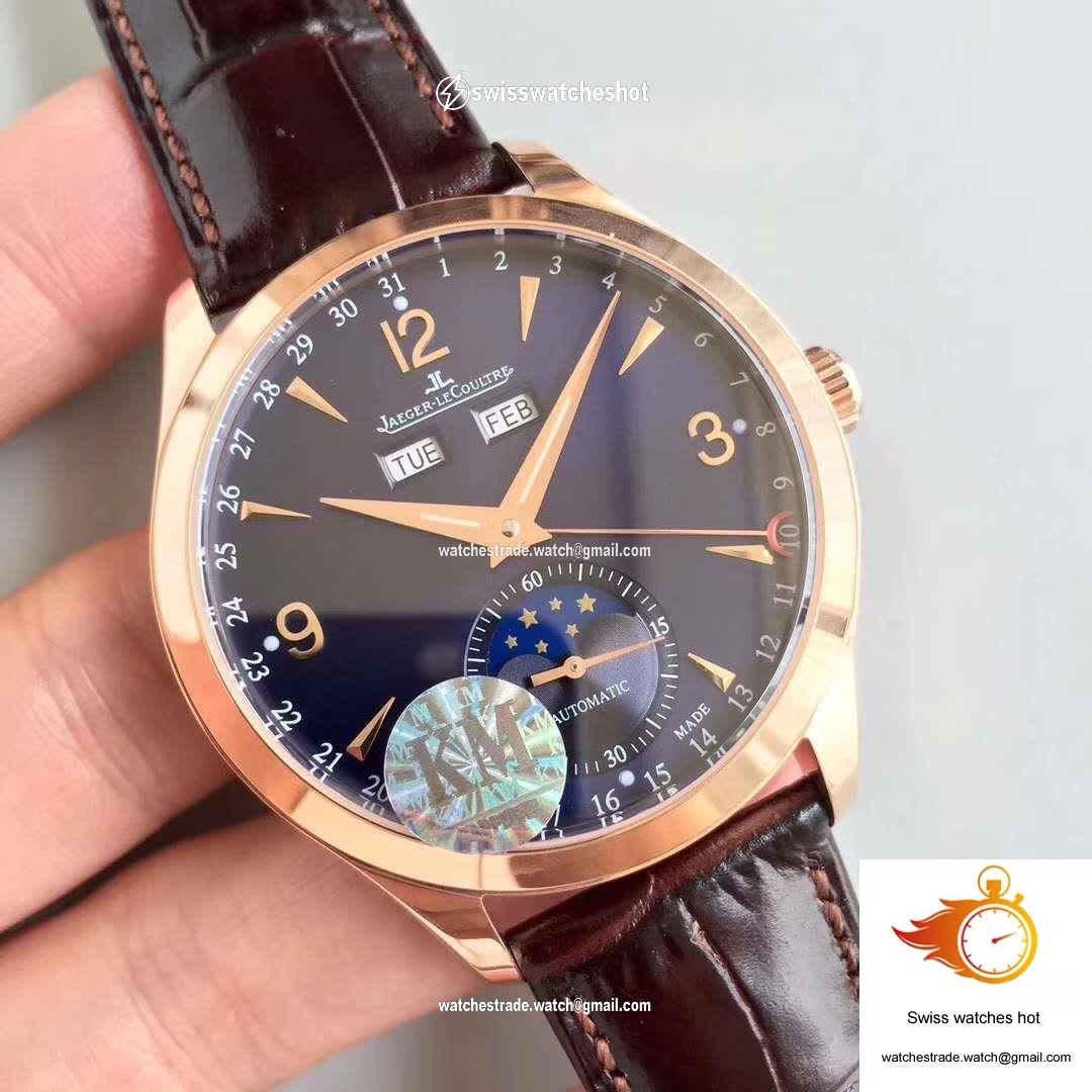 Jaeger-LeCoultre Master Calendar 1552520 KM Factory Blue Dial 2