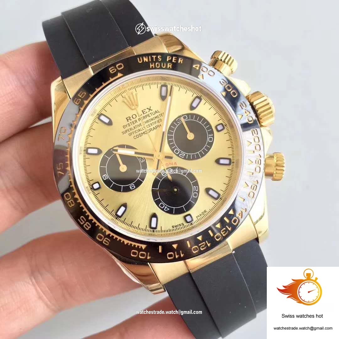 Rolex Daytona Cosmograph 116518LN AR Factory Champagne Dial 2