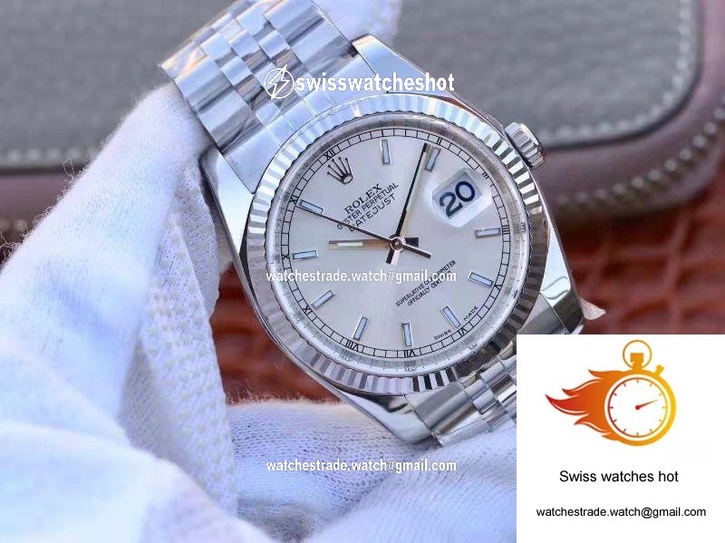 Rolex Datejust 36MM 116234 V2 AR Factory Silver Dial 2